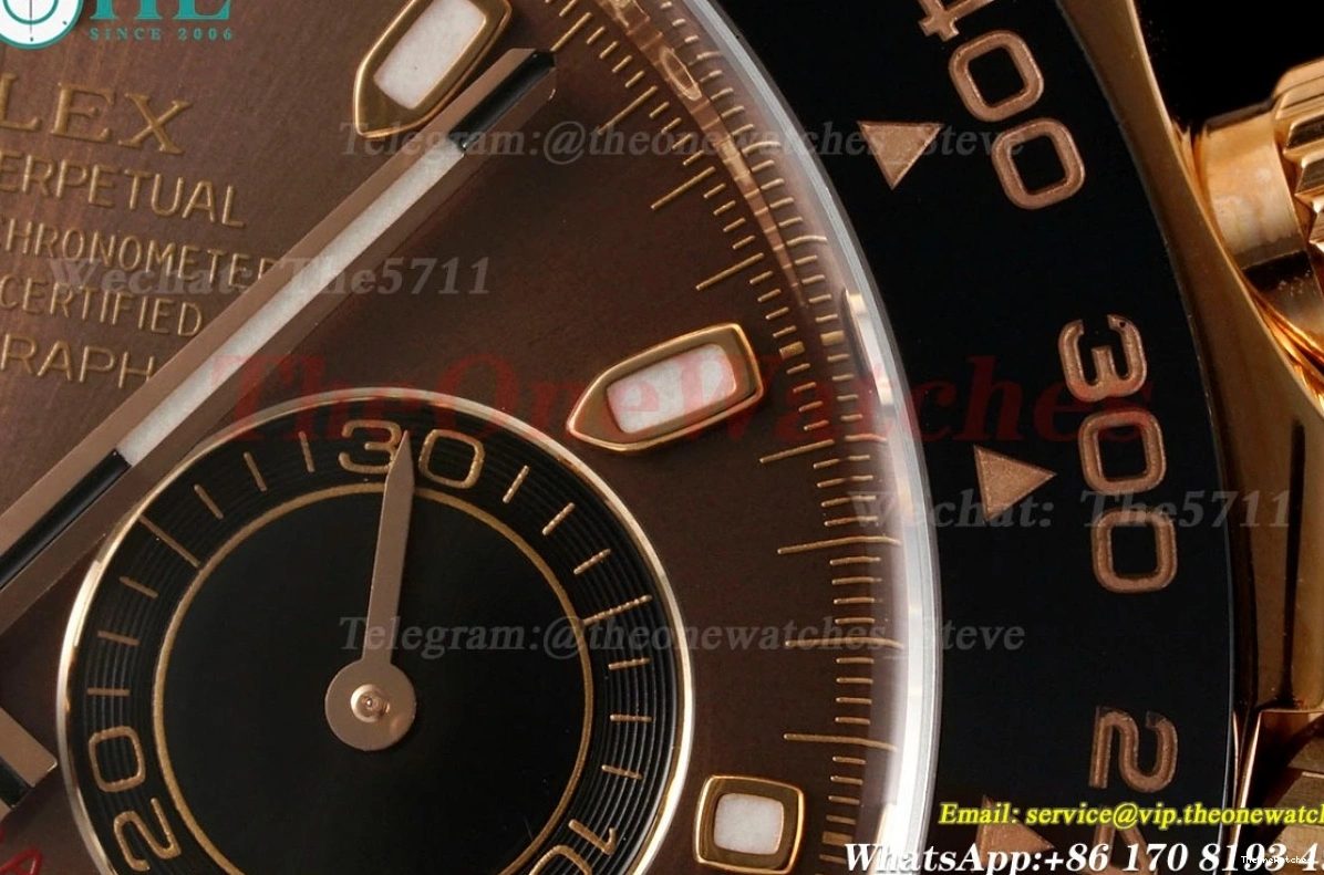 DD4130 Dial Brown RG Daytona Clean RU 40mm 116515 0212